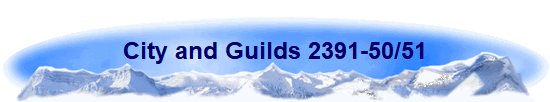 City and Guilds 2391-50/51